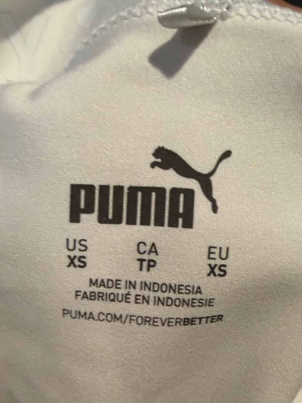 Puma White Circle Golf Skort with Athletic Waistband - Picture 3 of 6